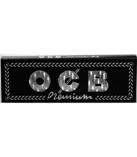 Papelillos OCB Premium Negro 1 1/4