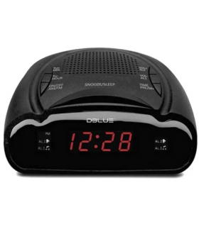 Radio Reloj con Alarma