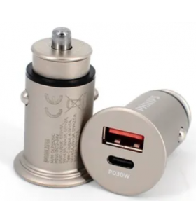 Cargador USB automovil Philips