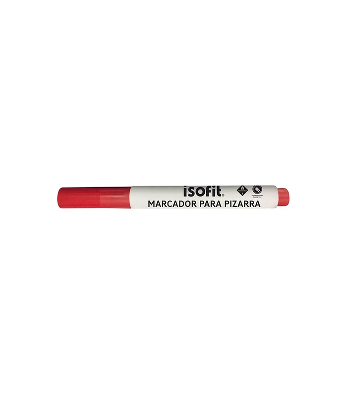 Plumón para pizarrz Rojo Isofit
