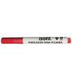 Plumón para pizarrz Rojo Isofit