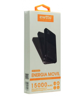 Cargador portatil Techfuerza con lampara