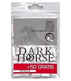 Filtros Dark Horse Slim con pegamento