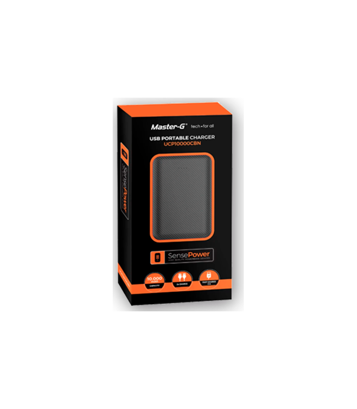 Cargador portatil Techfuerza con lampara