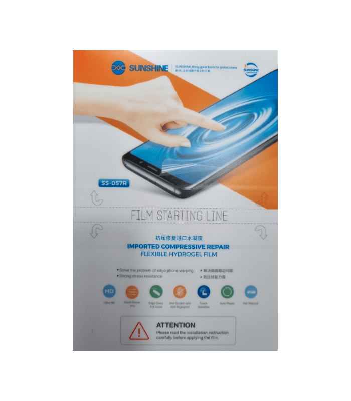 Lamina Hidrogel Sunshine HD Tablet todos los modelos