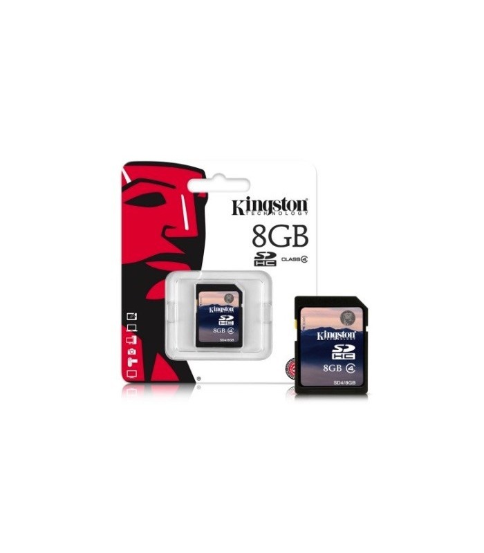 Memoria SD de 8Gb.