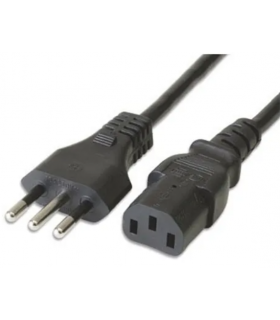 Cable poder tipo trebol alimentacion