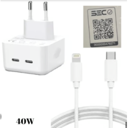 Cargador Iphone 40w