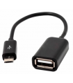 Adaptador OTG MicroUsb macho a Hembra USB