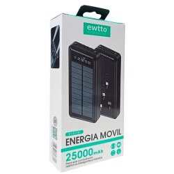 Cargador portatil solar