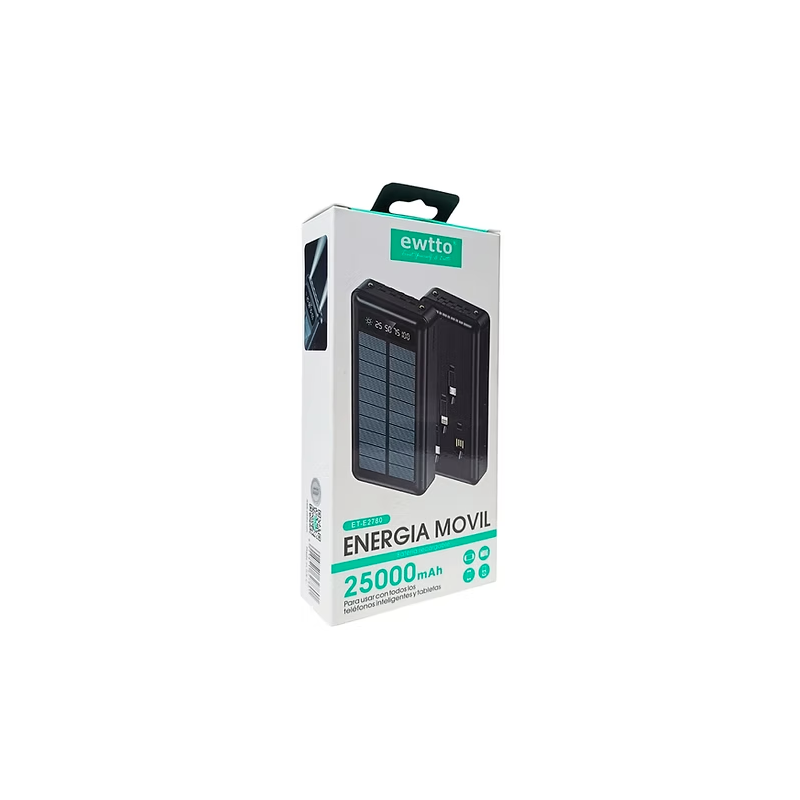 Cargador portatil solar