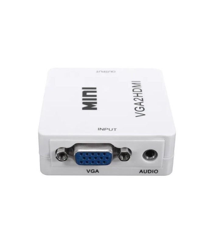 Adaptador VGA a HDMI con audio