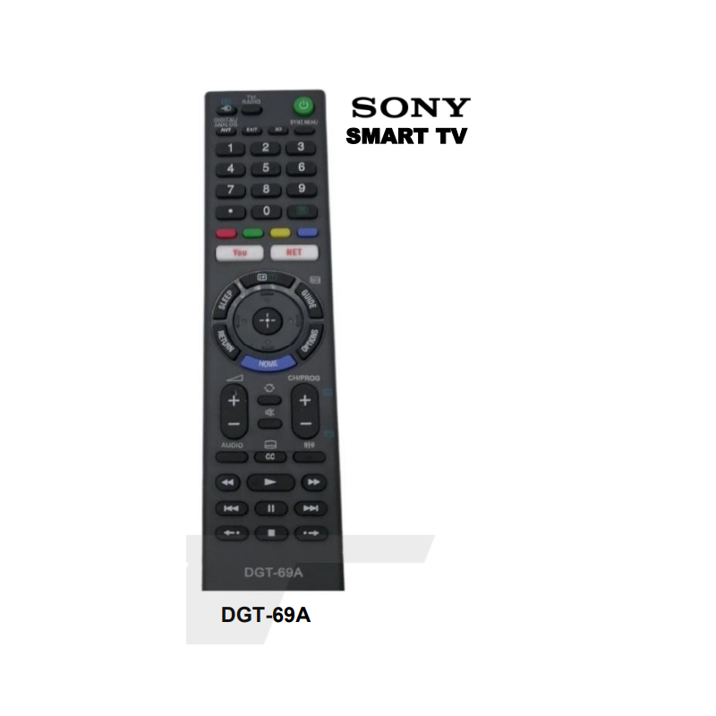 DGT Control Remoto Sony SMART TV DGT-69A DGT Control Remoto Sony SMART TV DGT-69A