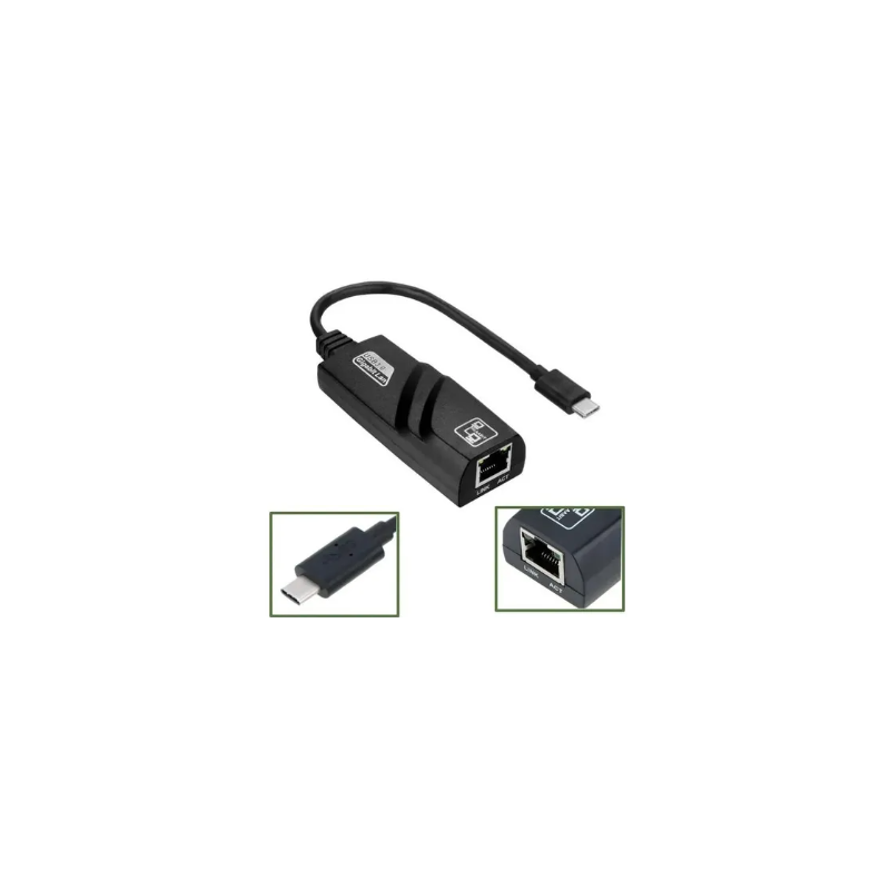 Adaptador tipo c a red