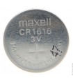 Pila boton CR1616 Maxell
