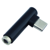 Adaptador Tipo-C a Jack 3.5 Curvo Para Audio.