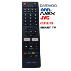 DGT-103B Control remoto DAEWOO / Onn. / NEX / JVC / AIWA / SMART TV