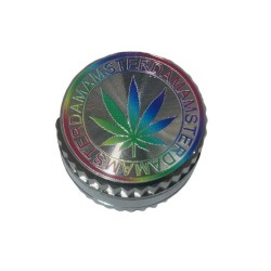 Moledor mediano metalico con diseño