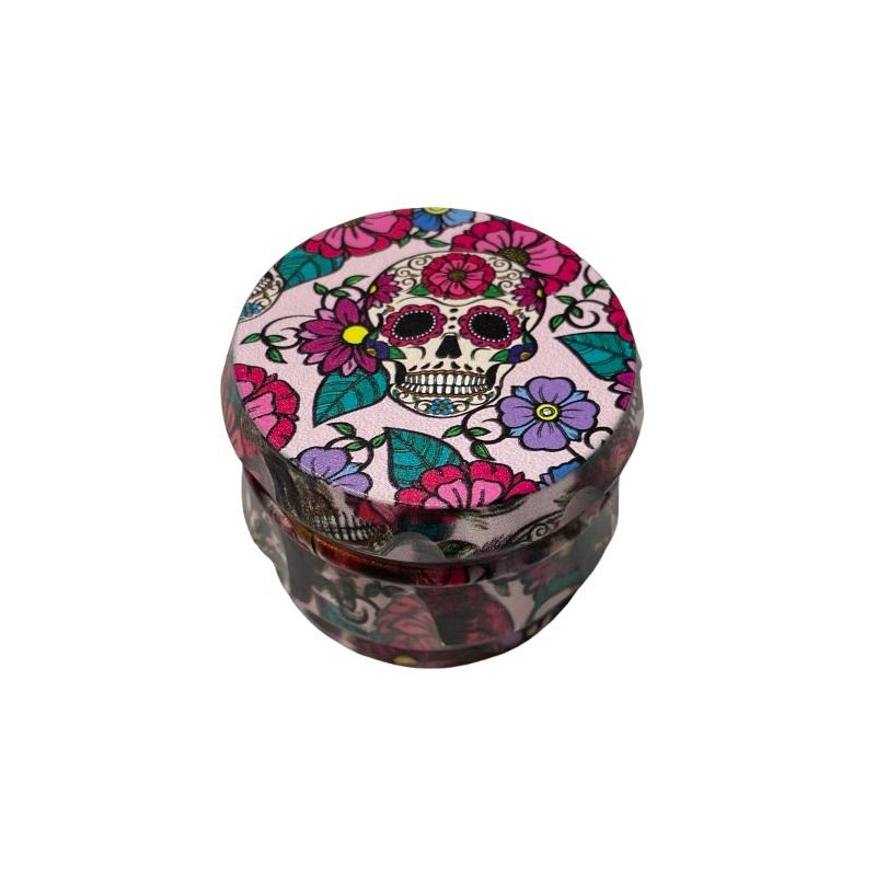 Moledor calavera con relieve grande
