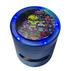 Moledor metalico grande con LED