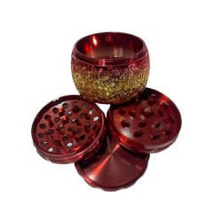 Moledor metálico estilo flameante