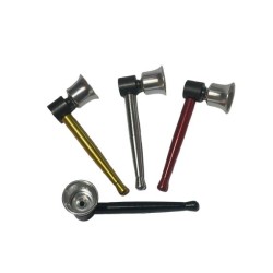 Pipa Metálica Tipo Martillo