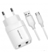 Cargador x2 usb micro