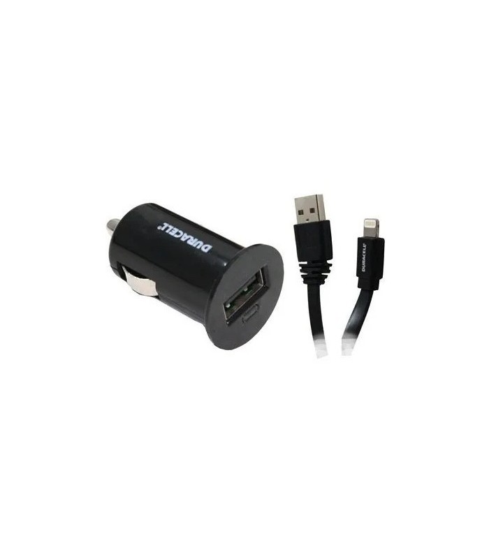 Cargador Iphone encendedor auto Duracell