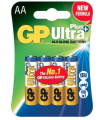 Pila Alcalina AA GP Ultra Plus x4