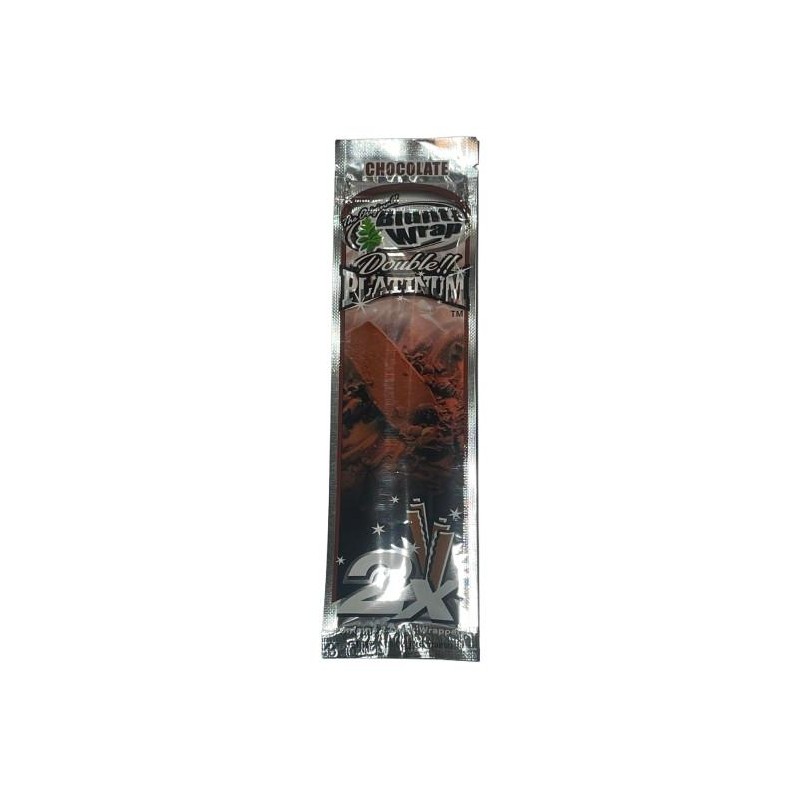 Blunt Wrap Double Platinum Chocolate — Chocolate