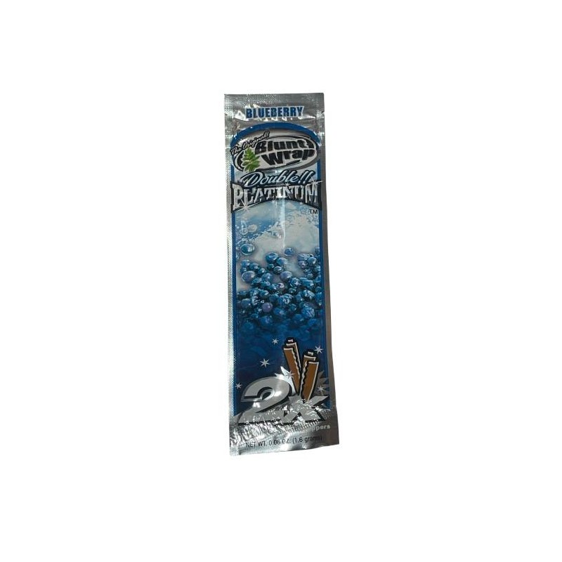 Blunt Wrap Double Platinum Blueberry — Arándano