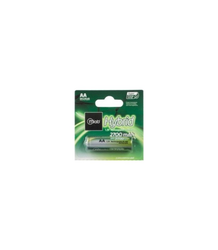 Pila Recargable AA 2700 mAh Mlab