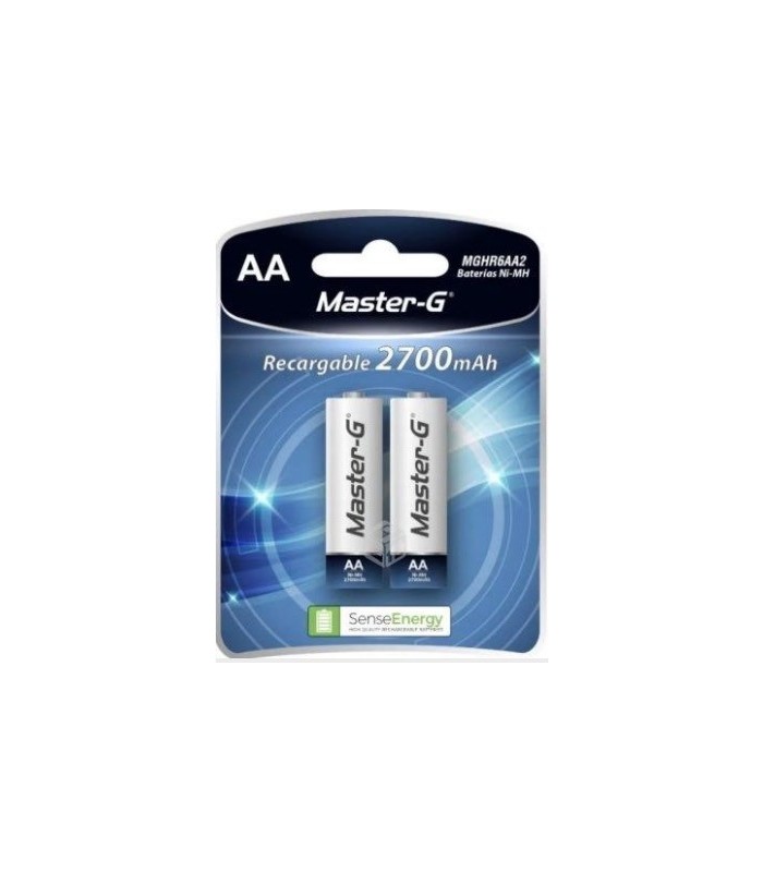 Pila Recargable AA 2700 mAh Master-G