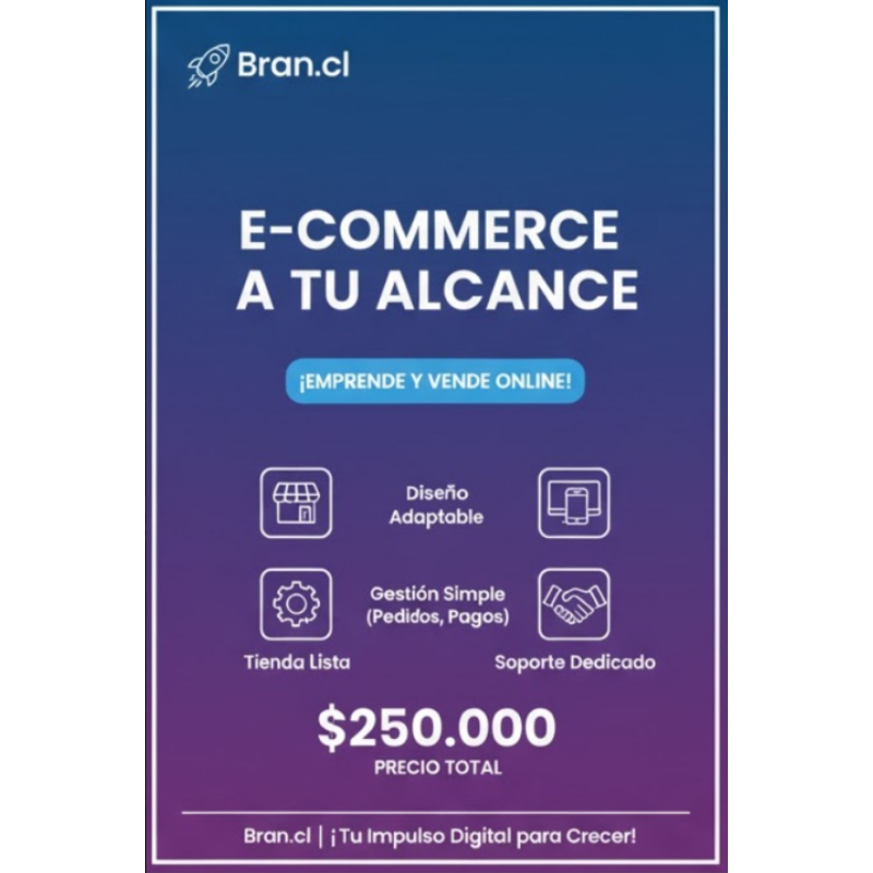 Creación de E-commerce Básico Profesional