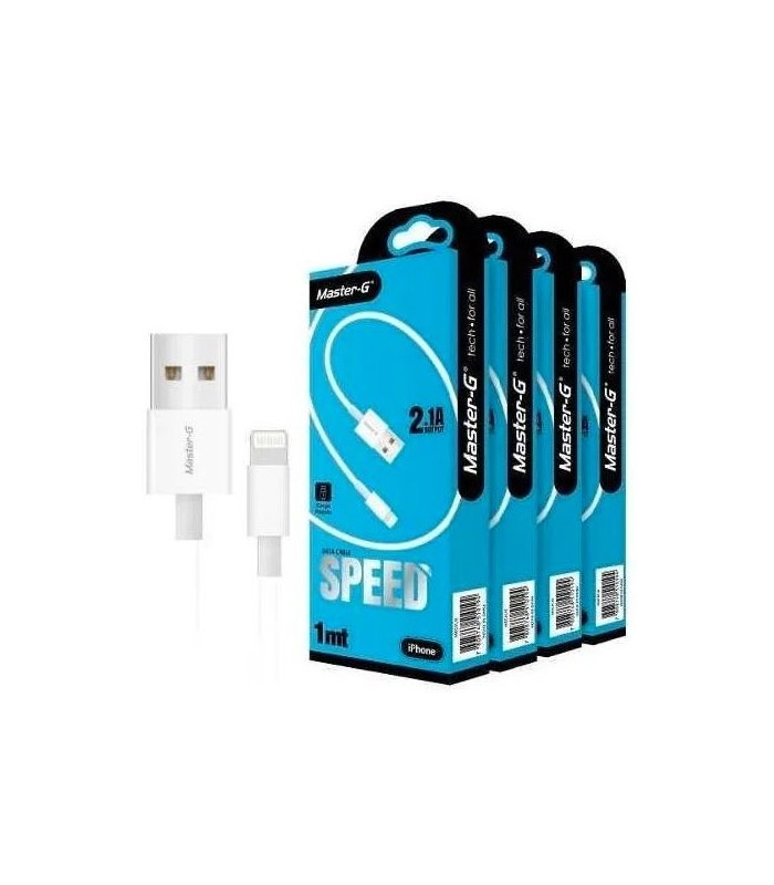 Cable Iphone Master-G Lightning 1,8m. Master-G