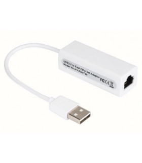 Adaptador USB a RJ45 Tarjeta Lan