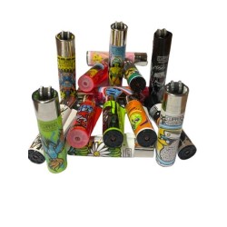 Art Clipper Metálico Recargable – Colección Diseños Fantasía y Pop Art