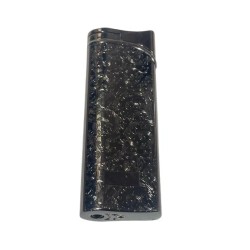 Encendedor Soplete EQQUSTM Metálico Grabado (7.5x2.5 cm) | Diseño Premium