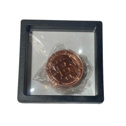 Encendedor Soplete Recargable Bitcoin (BTC) | Diseño de Moneda Conmemorativa