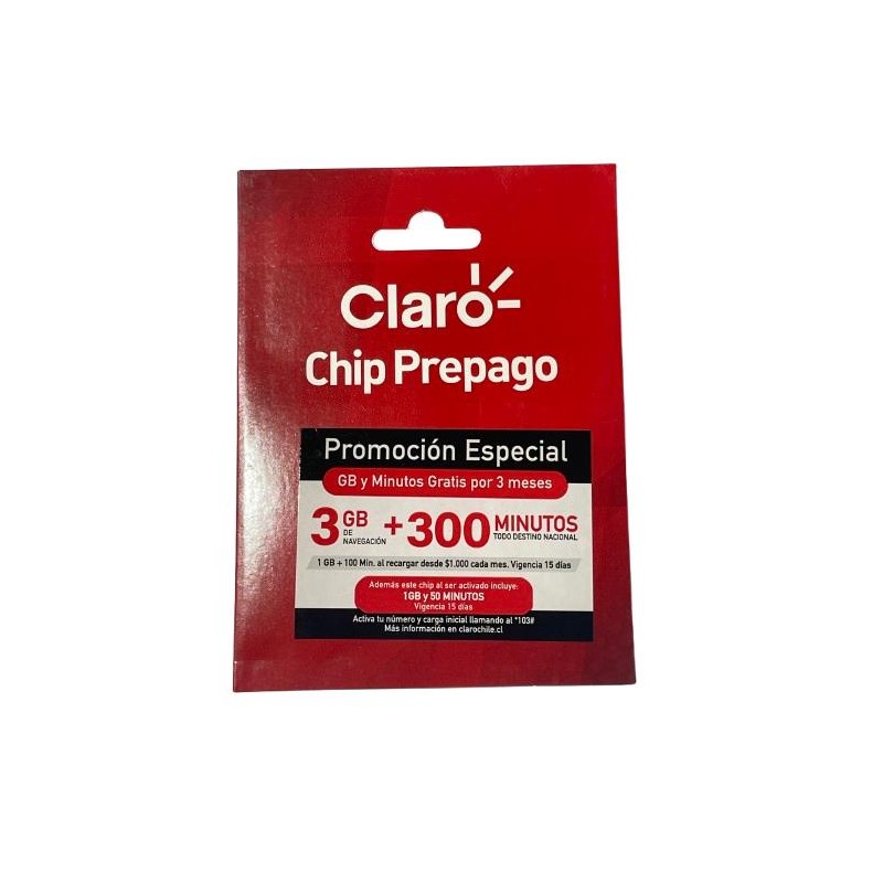Chip Claro prepago