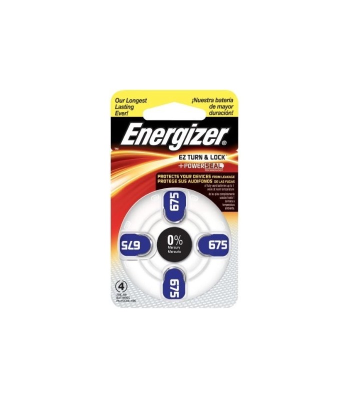Pila 675 Energizer para audifono