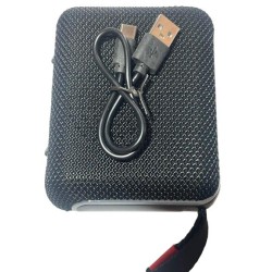 Altavoz Inalámbrico Portátil con el cable a vista