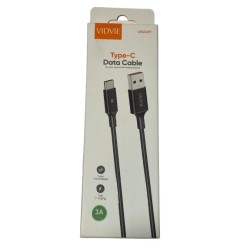 Cable de Datos y Carga Rápida Vidvie Tipo C a USB | 3A | Modelo CB4049T