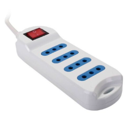 Alargador 4 tomas de 3m. zapatilla