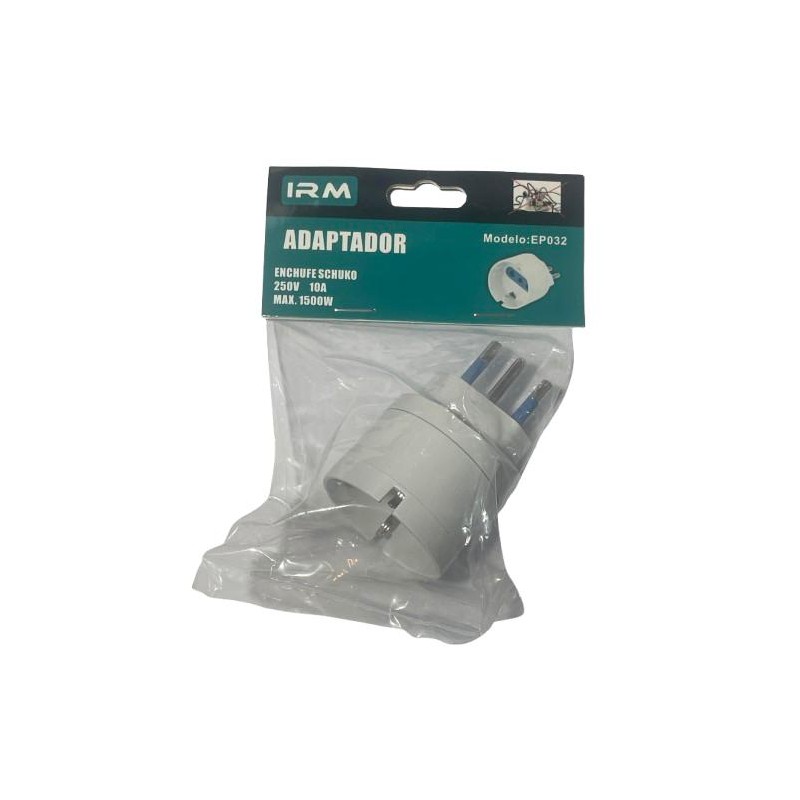 Adaptador de Enchufe Schuko a Triple – Modelo EP032