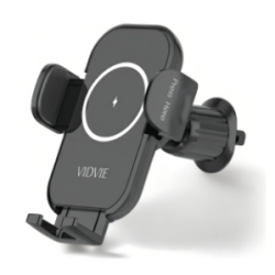 Soporte y Cargador Inalámbrico para Auto Vidvie HC1530 | Carga Rápida