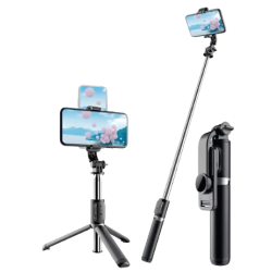 Palo Selfie y tripode 76Cm.