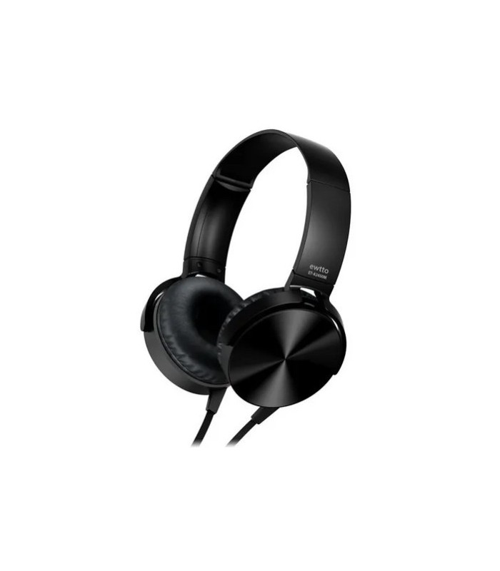 Audifono con microfono Ewtto ET-A2450M Negro