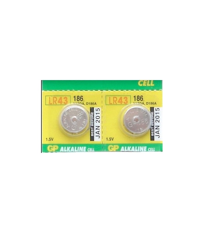 Pila LR43 GP Alcalina