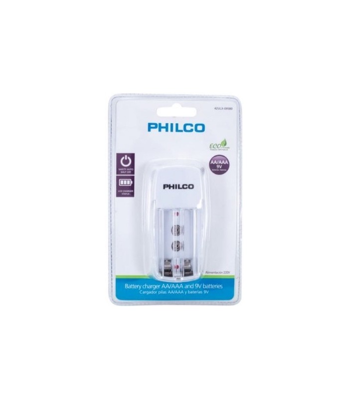Cargador de pilas AA/AAA x 2
